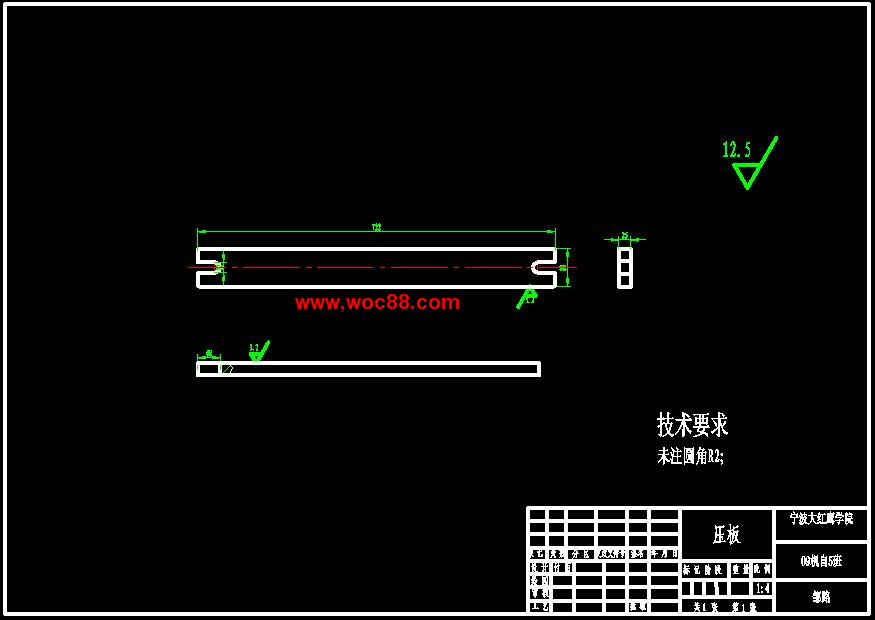 （全套CAD）曲軸箱工藝及銑箱體分割面夾具設計（終稿）CAD截圖03