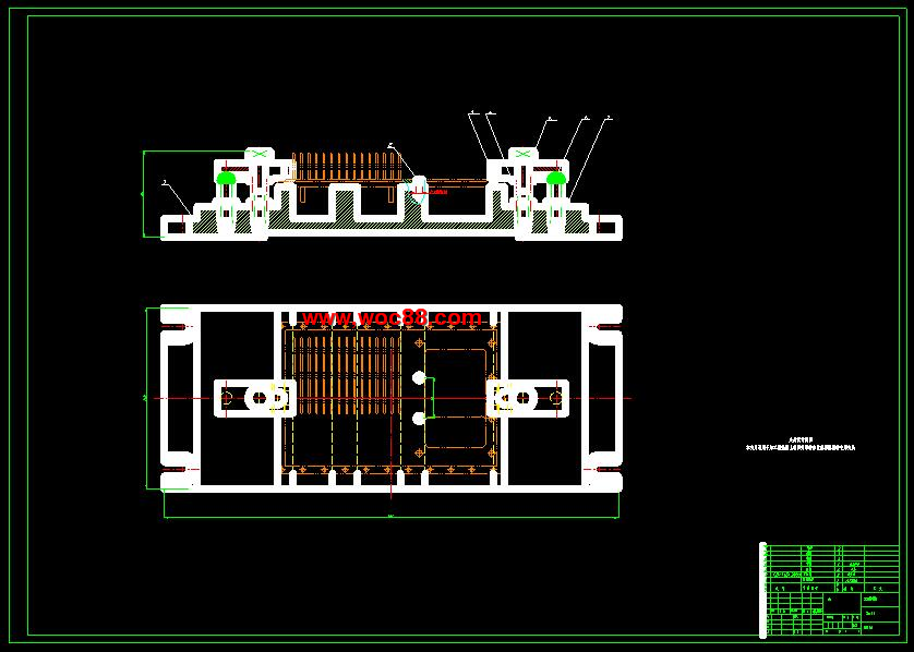 （全套CAD）散熱器工藝及工裝設計（終稿）CAD截圖01