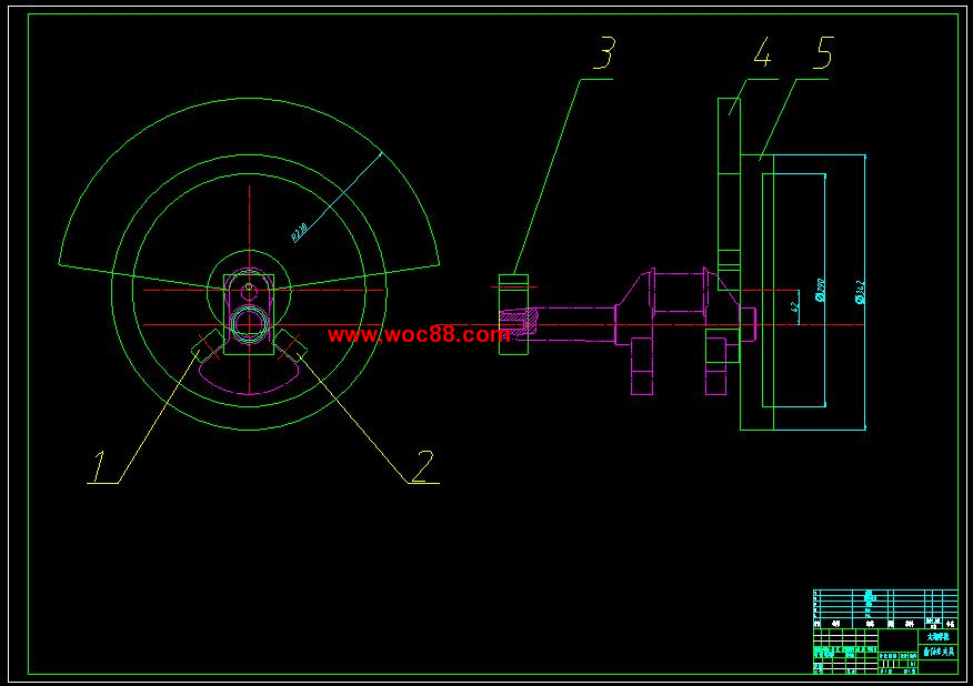 （全套CAD）曲軸工藝規程設計及系列夾具設計（終稿）CAD截圖05