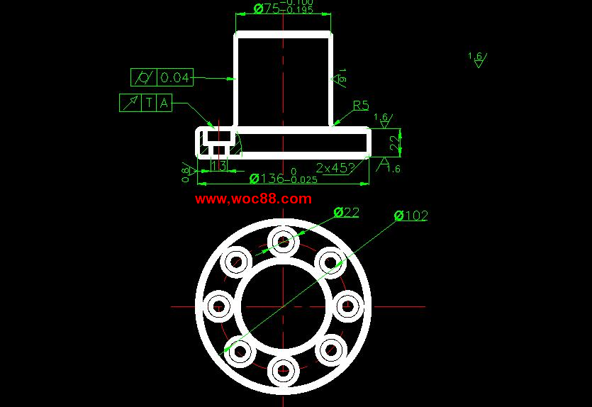 （全套CAD）汽車車門墊板的沖裁模具設計（終稿）CAD截圖03