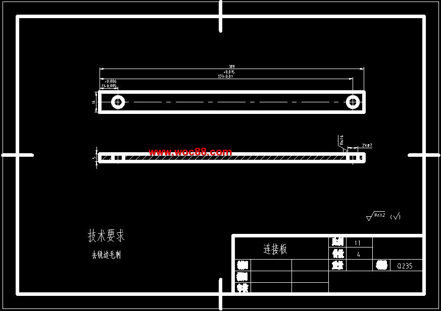 （全套CAD）汽車輪轂安裝孔鉆床夾具的設計（終稿）CAD截圖05