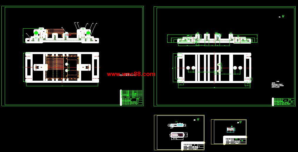 （全套CAD）散熱器工藝及工裝設計（終稿）CAD截圖05