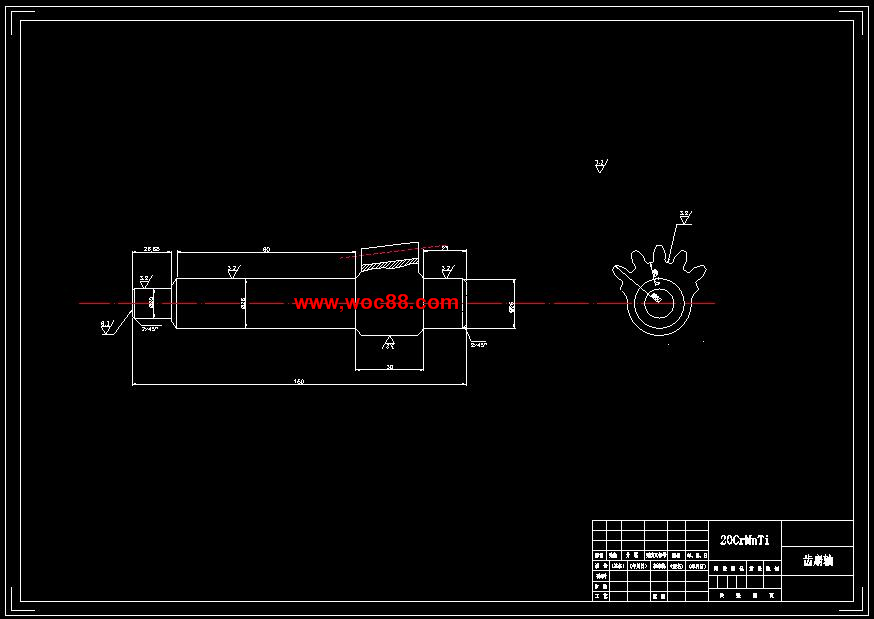 （全套CAD）汽車循環球式轉向器設計（終稿）CAD截圖02