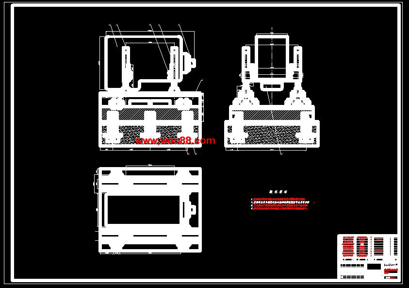 （全套CAD）汽車低溫試驗室設計（終稿）CAD截圖04