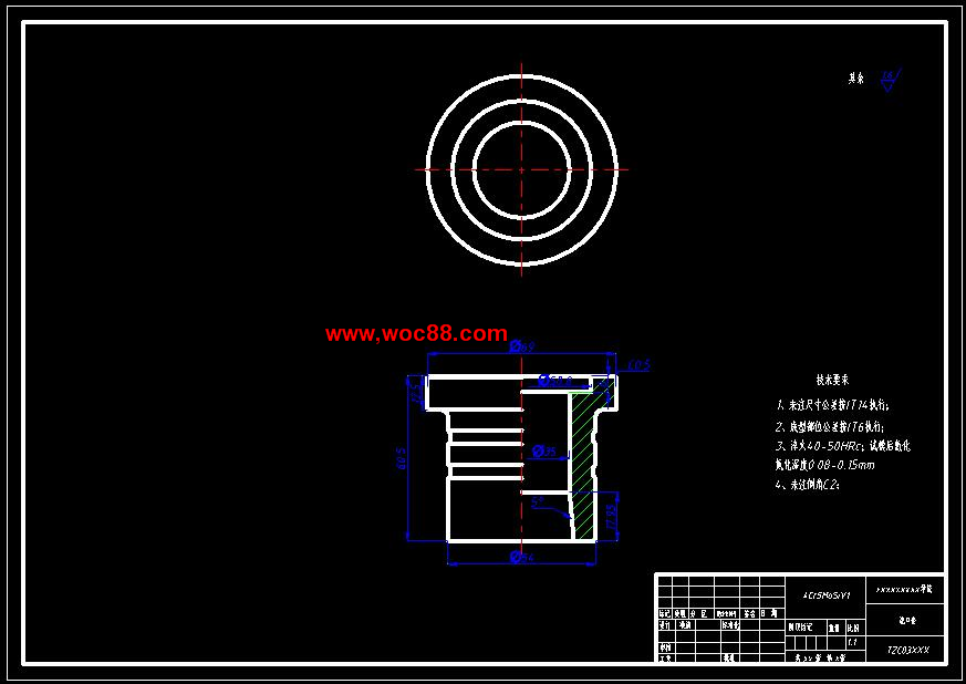 （全套CAD）汽車輪轂壓鑄模具設計（終稿）CAD截圖03