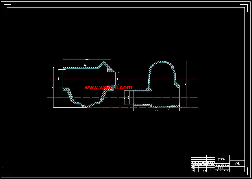 （全套CAD）汽車循環球式轉向器設計（終稿）CAD截圖03
