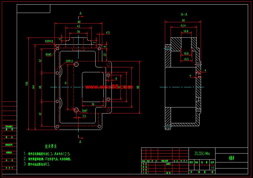 （全套CAD）汽車機械增壓器的設計（終稿）CAD截圖04
