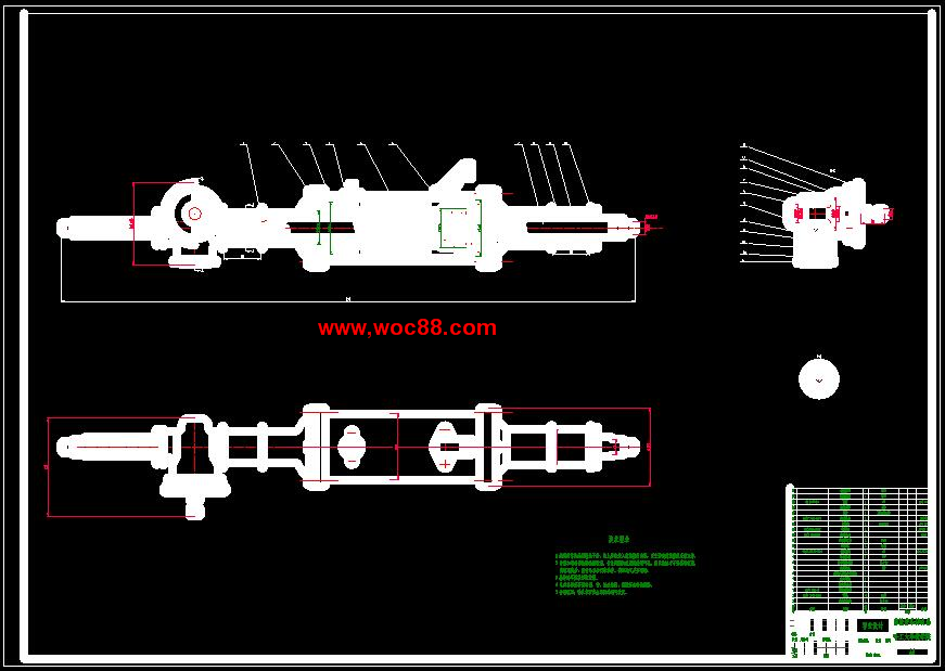 （全套CAD）汽車電動助力轉向系統的設計（終稿）CAD截圖03