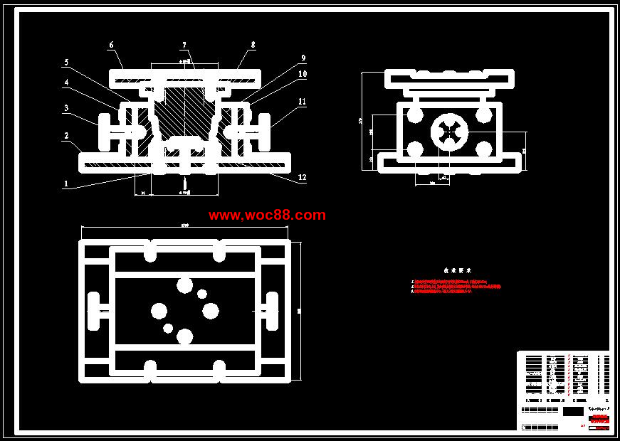 （全套CAD）汽車輪轂的結構與模具設計（終稿）CAD截圖04