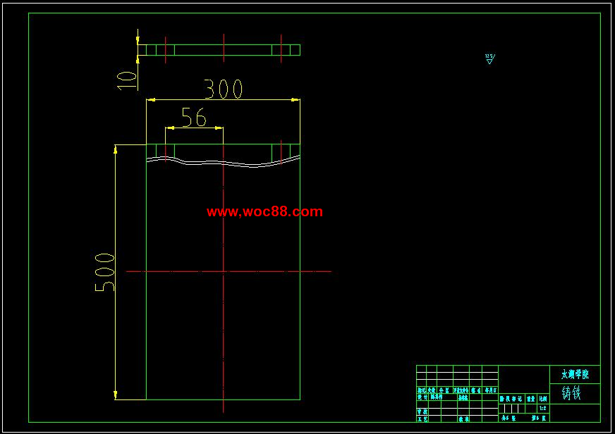 （全套CAD）曲軸工藝規程設計及系列夾具設計（終稿）CAD截圖06