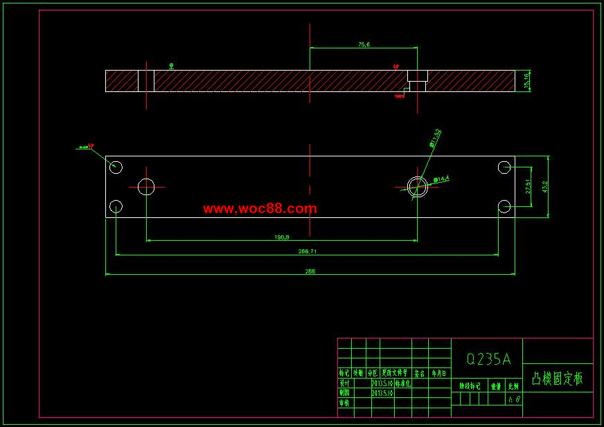 （全套CAD）汽車穩定桿卡子沖壓模具設計（終稿）CAD截圖05