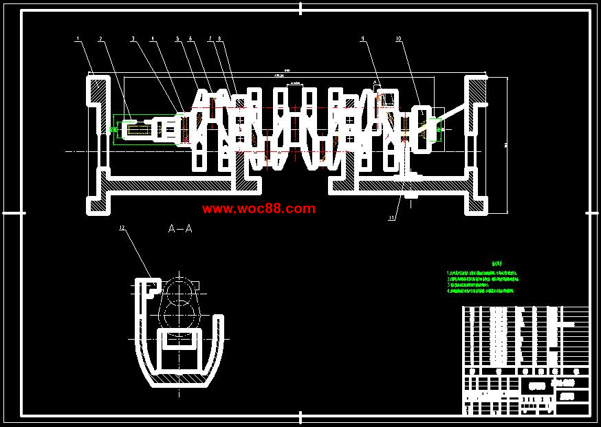 （全套CAD）曲軸加工工藝及鉆孔夾具設計（終稿）CAD截圖02