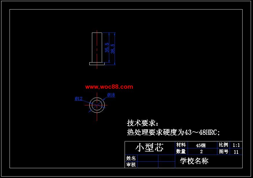 （全套CAD）放音機機殼注射模設計（終稿）CAD截圖10