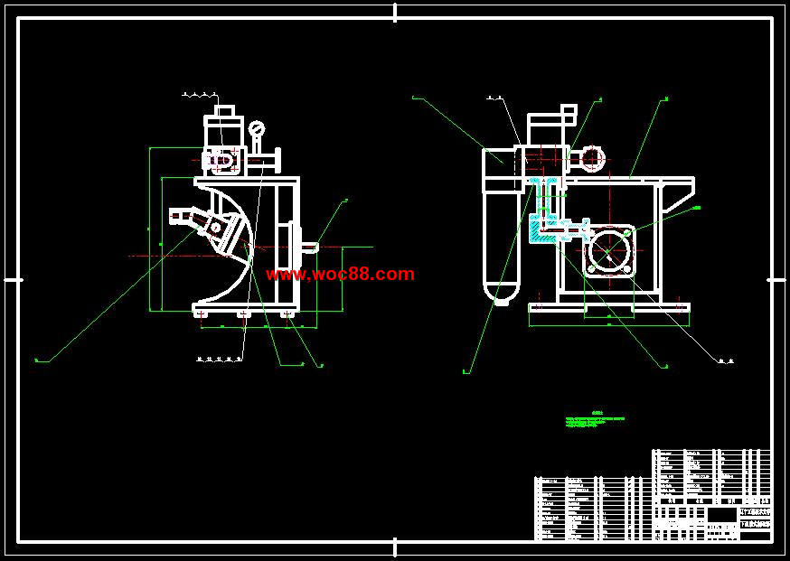 （全套CAD）汽車液壓制動系統設計（終稿）【優秀汽車車輛類+3張CAD圖紙全套】CAD截圖01