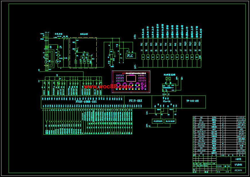 （全套CAD）波紋管成型機的設計（終稿）CAD截圖05