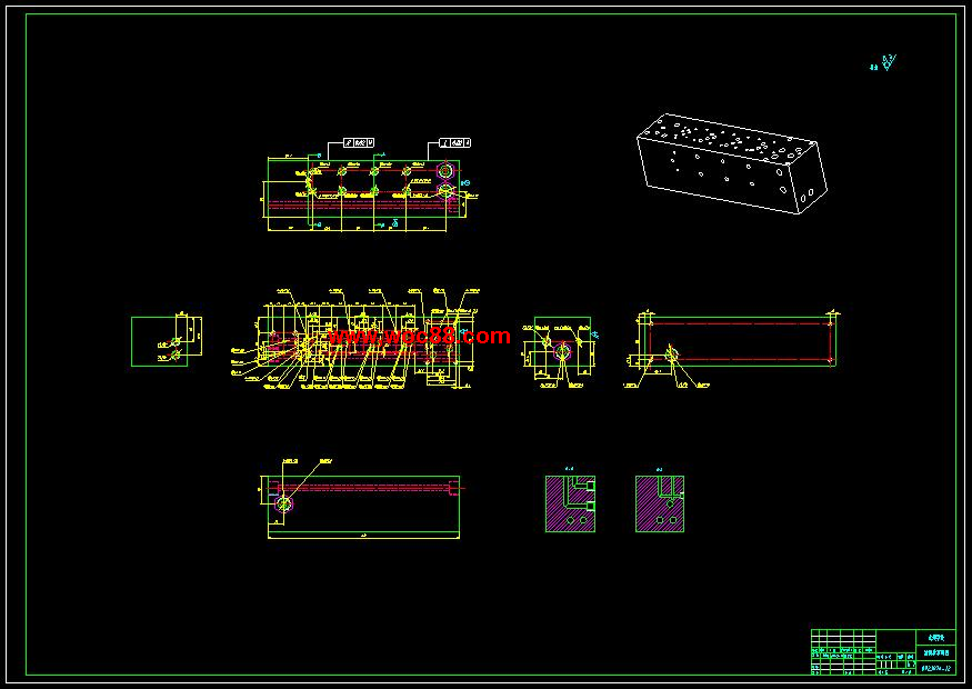 （全套CAD）波紋管成型機的設計（終稿）CAD截圖07