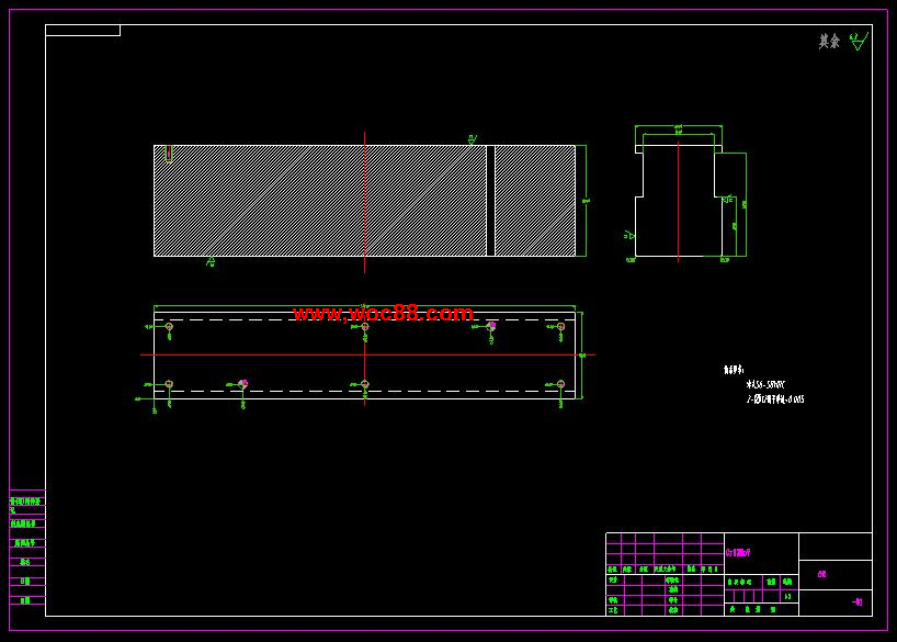（全套CAD）流變儀料筒外殼沖壓模設計（終稿）CAD截圖04
