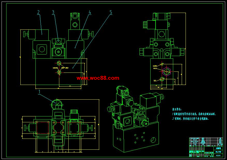 （全套CAD）波紋管成型機的設計（終稿）CAD截圖01