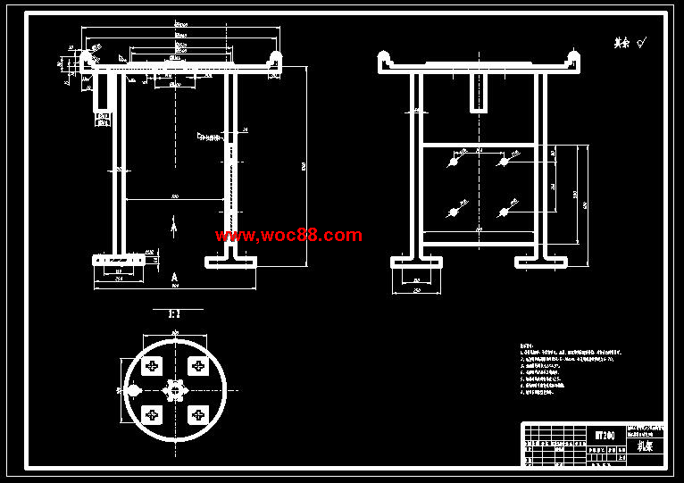 （全套CAD）果蔬原料去皮機的設計（終稿）CAD截圖02