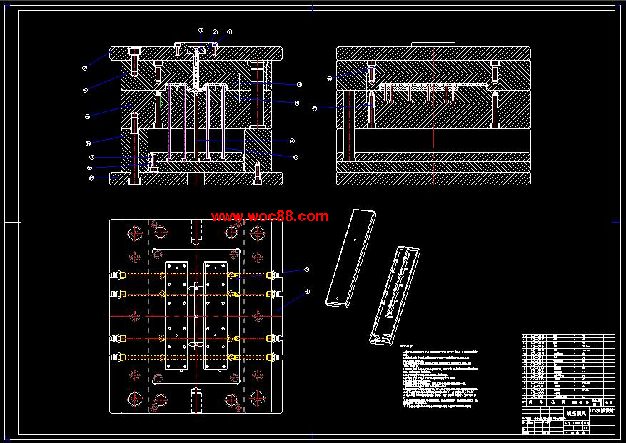 （全套CAD）插座產品造型與模具設計（終稿）CAD截圖01