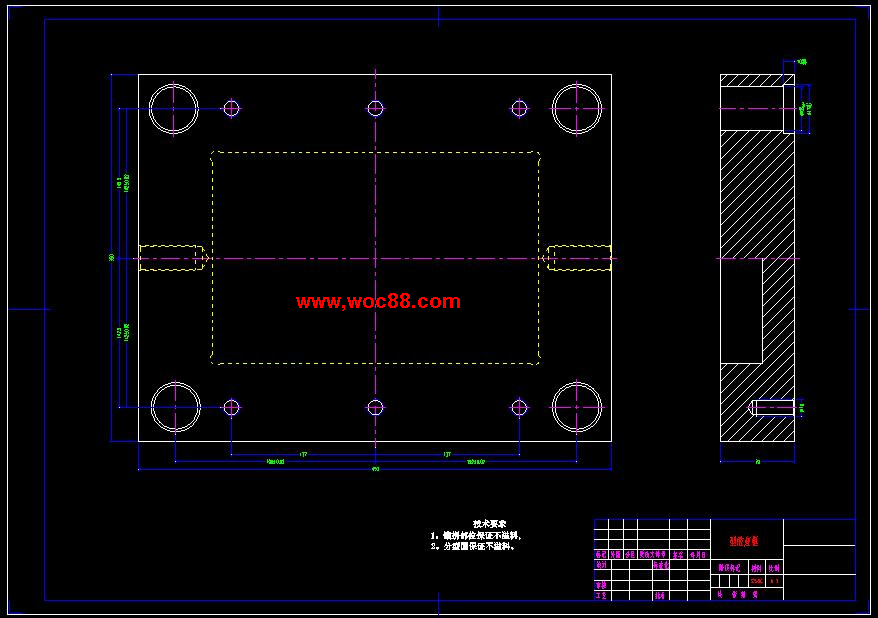 （全套CAD）插座產品造型與模具設計（終稿）CAD截圖07