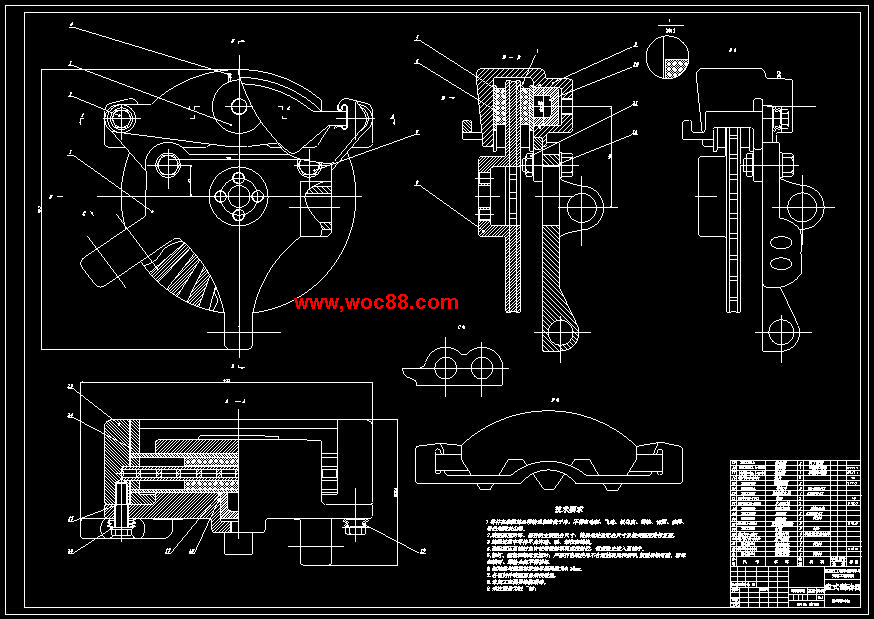 （定稿）HGC1050輕型商用車制動系設計（全套下載） -CAD截圖04
