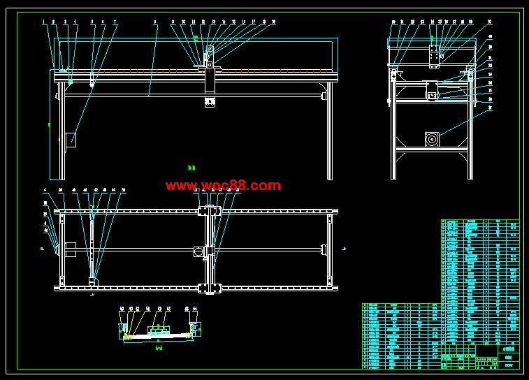 （定稿）FRP工作臺T形槽切割機的設計（全套下載）CAD截圖02