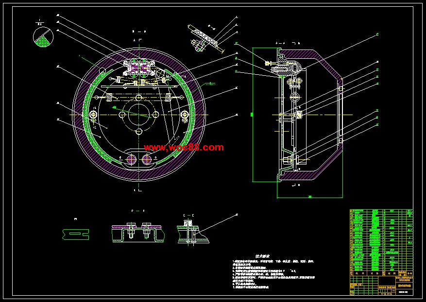 （定稿）HGC1050輕型商用車制動系設計（全套下載） -CAD截圖01