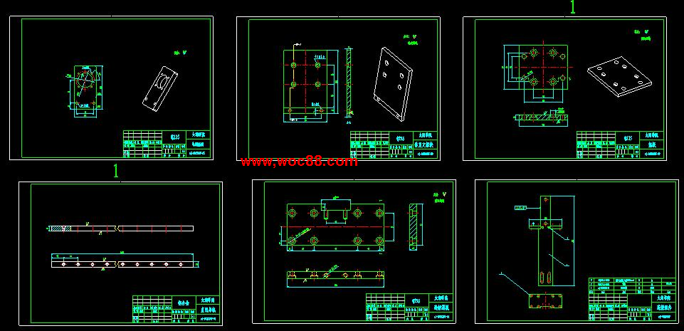 （定稿）FRP工作臺T形槽切割機的設計（全套下載）CAD截圖05