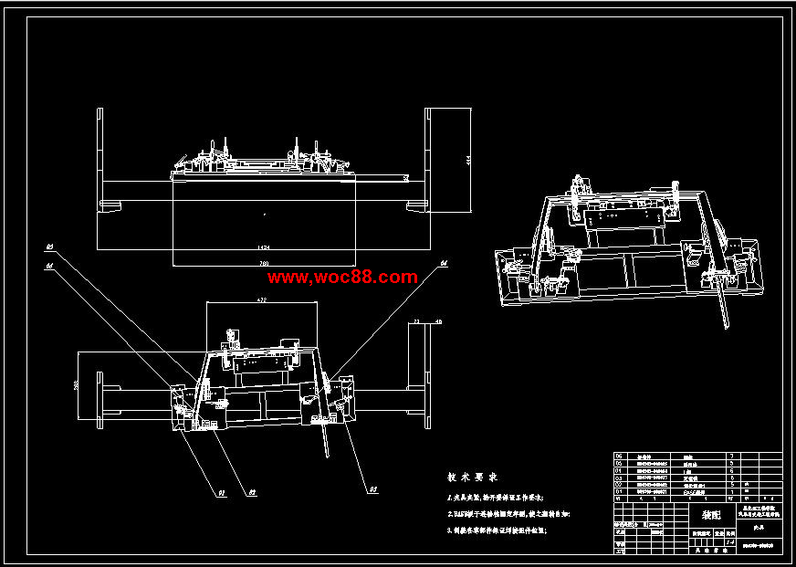 （定稿）HF3型車門左邊框焊接總成的自動焊接裝置設計（全套下載）CAD截圖06