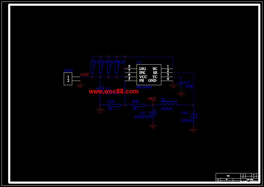 （全套CAD）控制機器人行走設計（終稿）CAD截圖04