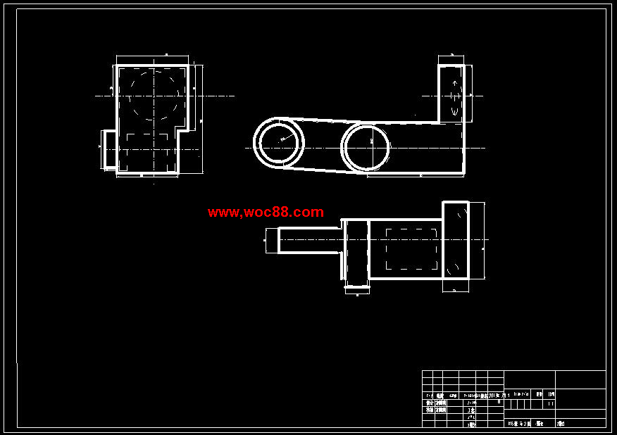 （全套CAD）機床撥叉工藝規程及銑槽31H11夾具設計（終稿）CAD截圖03