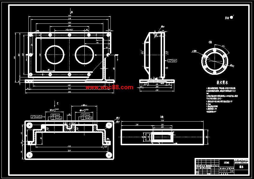 （全套CAD）機械傳動實驗臺的研究與設計（終稿）CAD截圖05