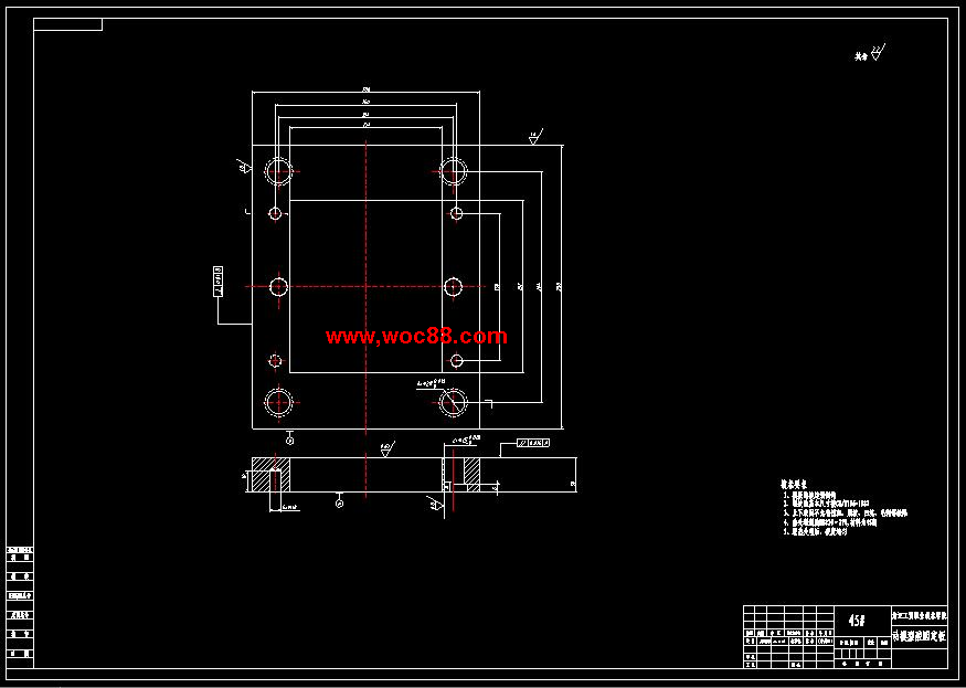 （全套CAD）放大鏡的注塑模具設計（終稿）與制造CAD截圖06