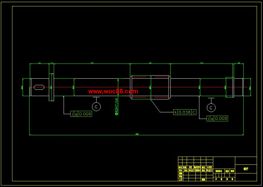 （全套CAD）機械式主軸定位裝置的設計（終稿）CAD截圖05