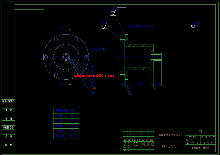 （全套CAD）機床高速電主軸的結構設計（終稿）CAD截圖03