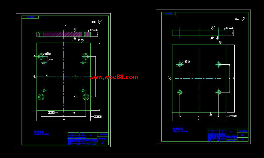 （全套CAD）摩絲噴嘴的注塑模設計（終稿）CAD截圖06