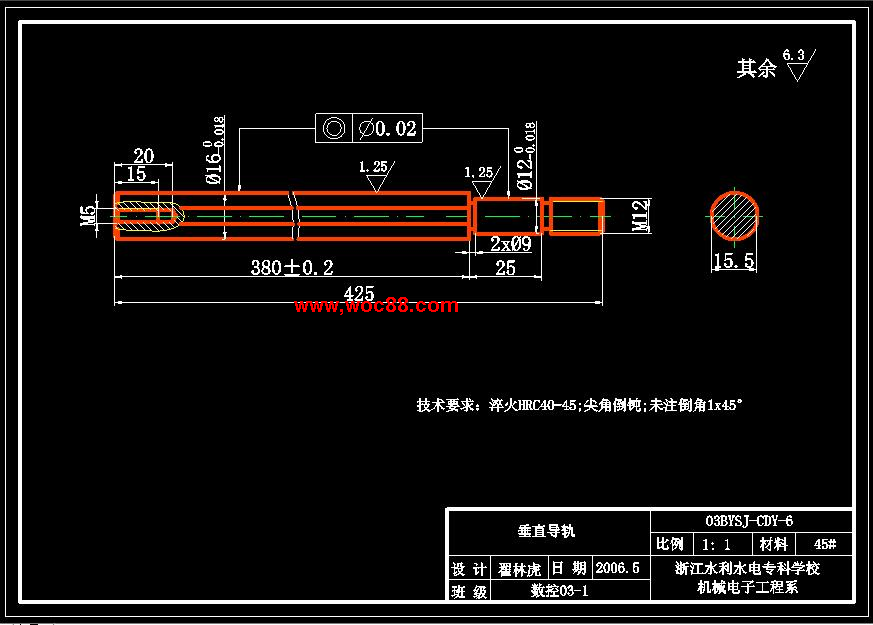 （全套CAD）機械式測刀儀設計（終稿）CAD截圖02