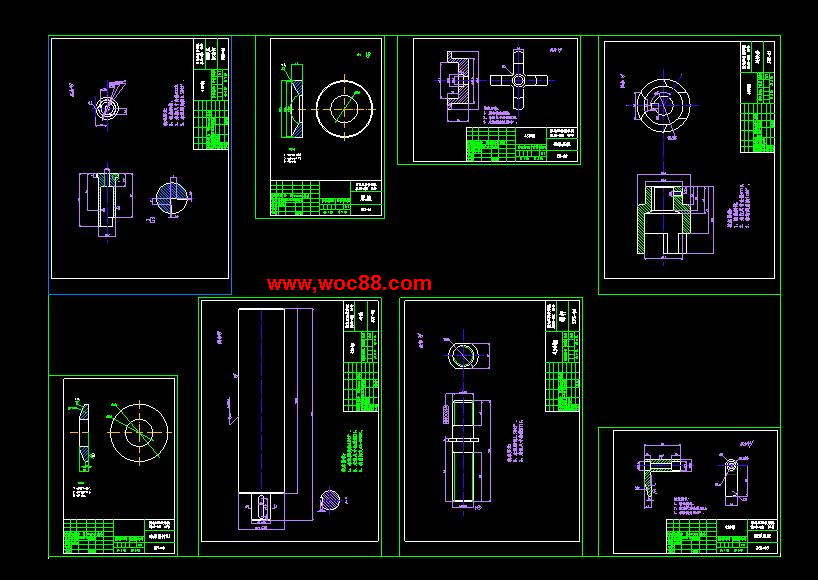 （全套CAD）機床上下料機械手設計（終稿）CAD截圖07