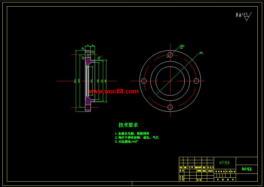 （全套CAD）機械式主軸定位裝置的設計（終稿）CAD截圖07