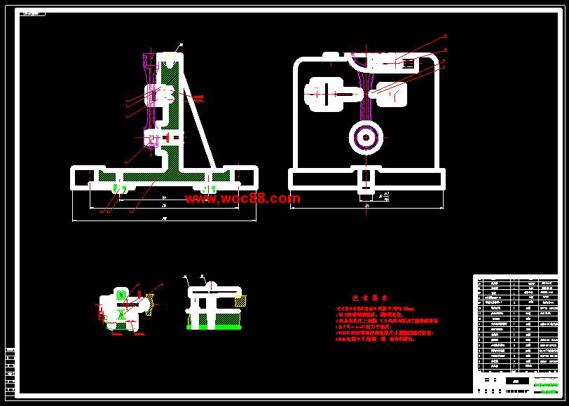 （全套CAD）柴油機連桿機械加工工藝及工裝夾具設計（終稿）CAD截圖03