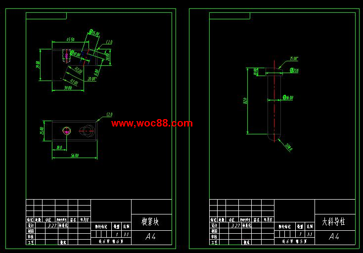 （全套CAD）收音機中框零件注射模設計（終稿）CAD截圖07