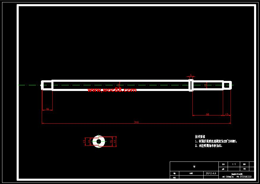 （全套CAD）控制機器人行走設計（終稿）CAD截圖02