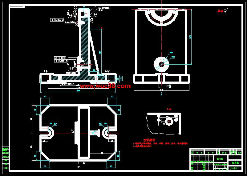 （全套CAD）柴油機連桿工藝及銑頂面夾具設計（終稿）CAD截圖02