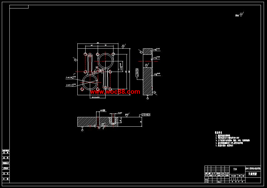 （全套CAD）放大鏡的注塑模具設計（終稿）與制造CAD截圖03