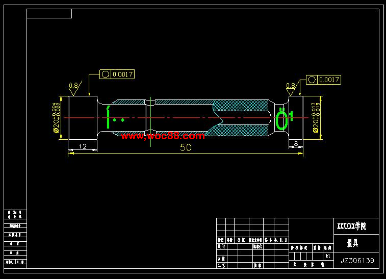 （全套CAD）撥叉七零件工藝規程及刀具量具鉆孔Φ10夾具設計（終稿）CAD截圖04