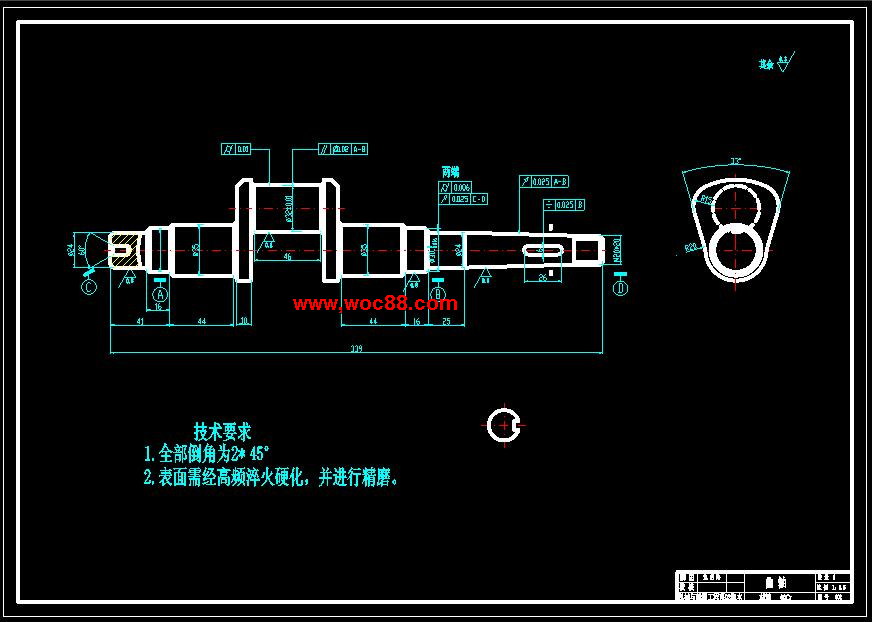 （全套CAD）擺動活塞式發動機的結構設計（終稿）CAD截圖06