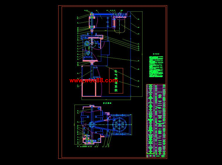（全套CAD）攪拌摩擦焊焊接工裝設計（終稿）CAD截圖01