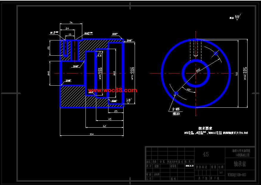 （全套CAD）小功率機械摩擦式無級變速器結構計（終稿）CAD截圖06