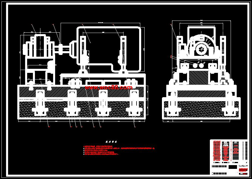 （全套CAD）汽車低溫試驗室設計（終稿）CAD截圖03